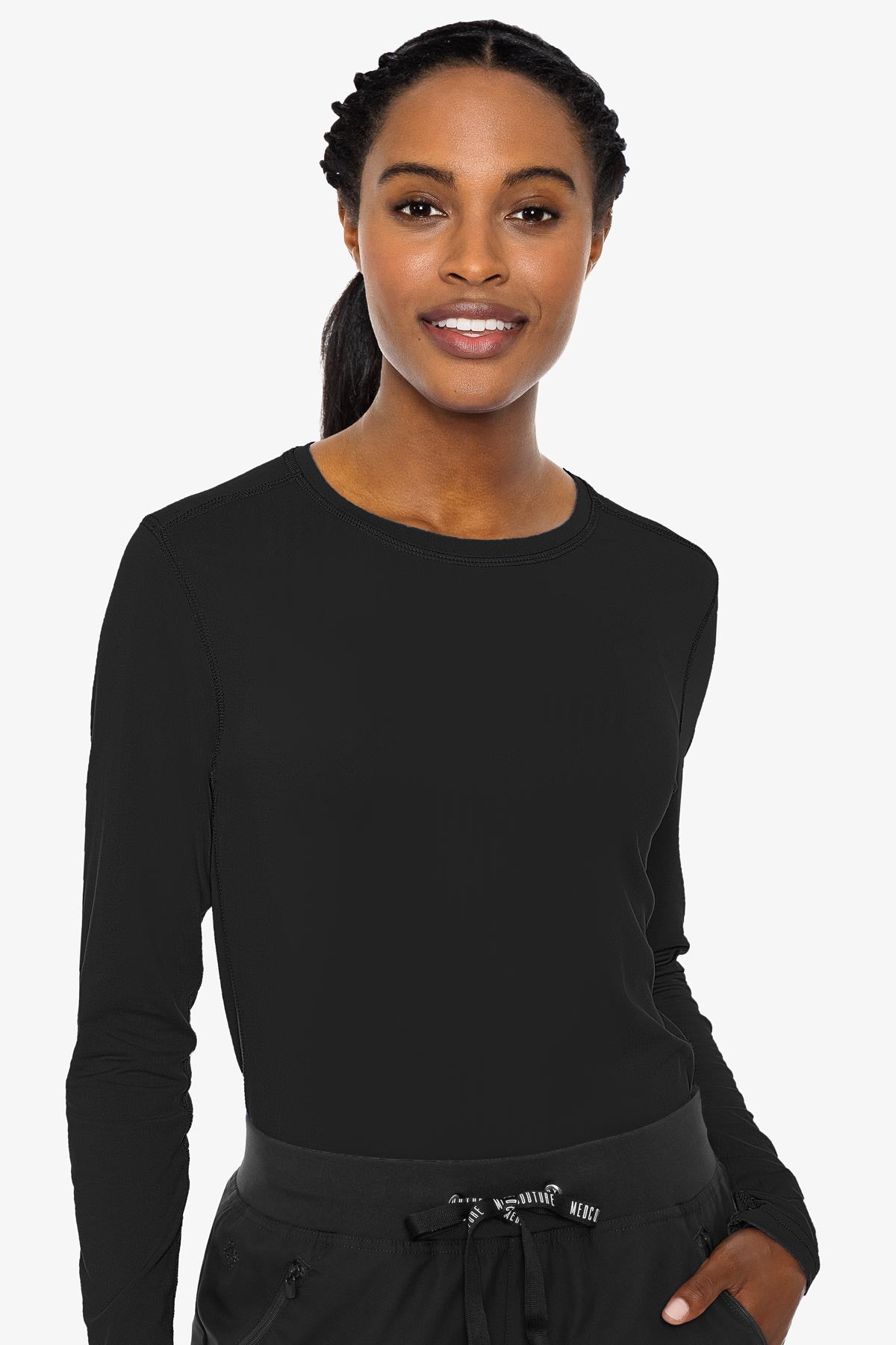 Med Couture Layers Performance Knit Tee #8499