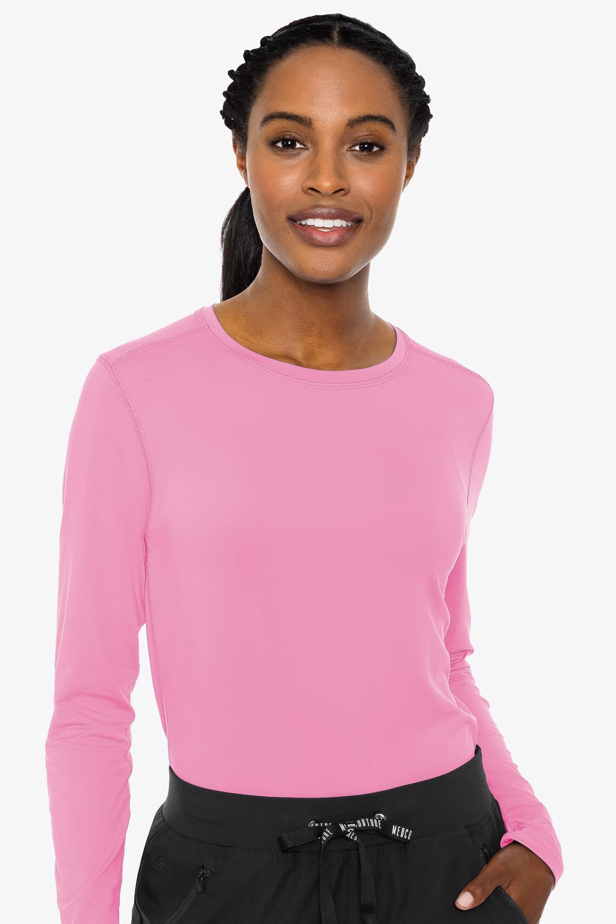 Med Couture Layers Performance Knit Tee #8499