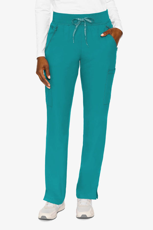 Med Couture 2702 Insight Zipper Pant - Teal