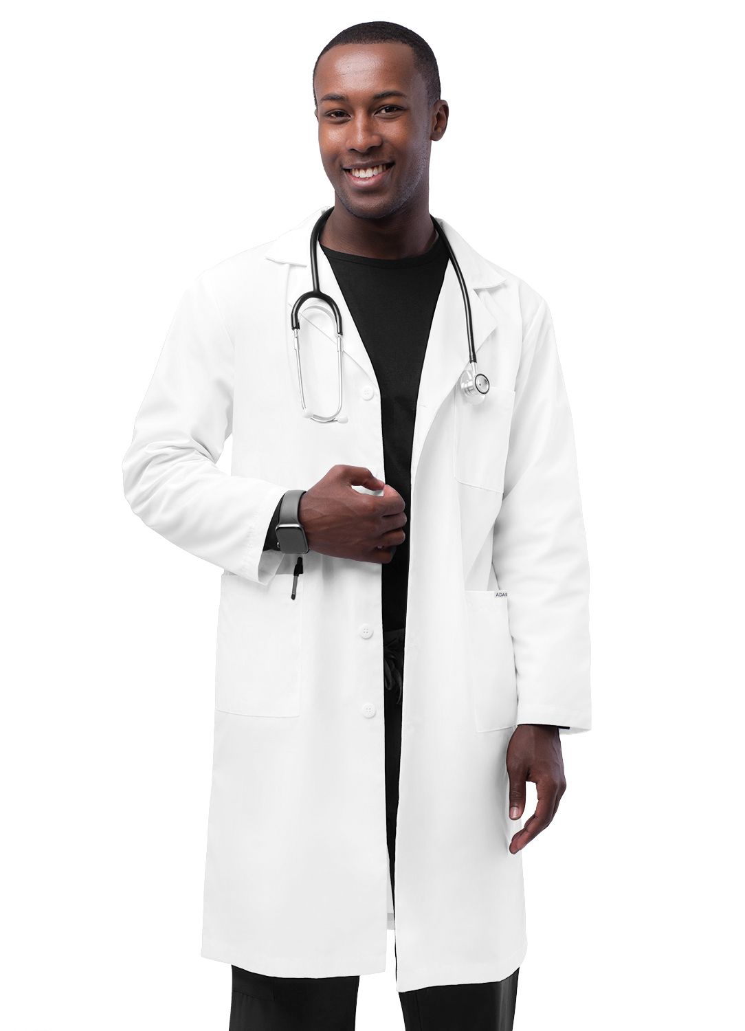 Unisex 39" Lab Coat With Inner Pockets