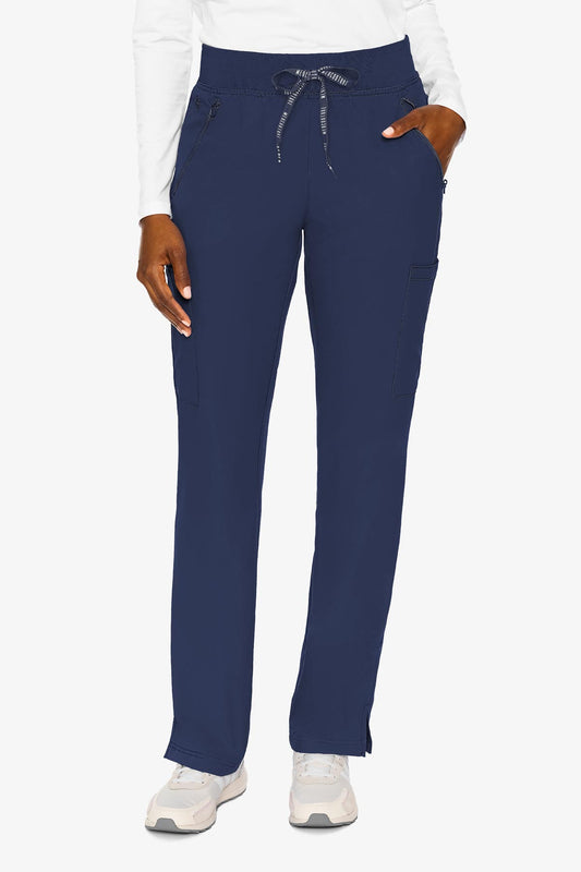 Med Couture 2702 Insight Zipper Pant - Navy